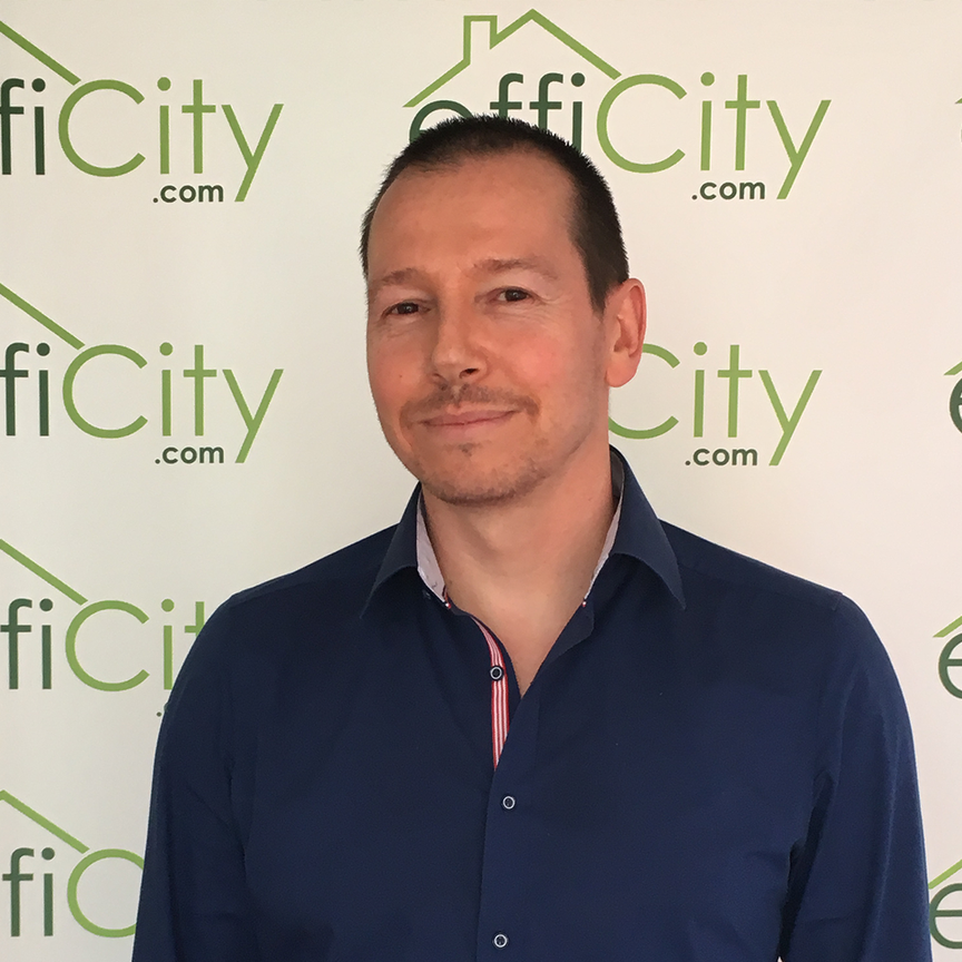 Christophe Kirschten consultant immobilier chez efficity
