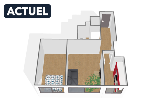 appartement 2 pièces - 44m2 à Paris (75013)