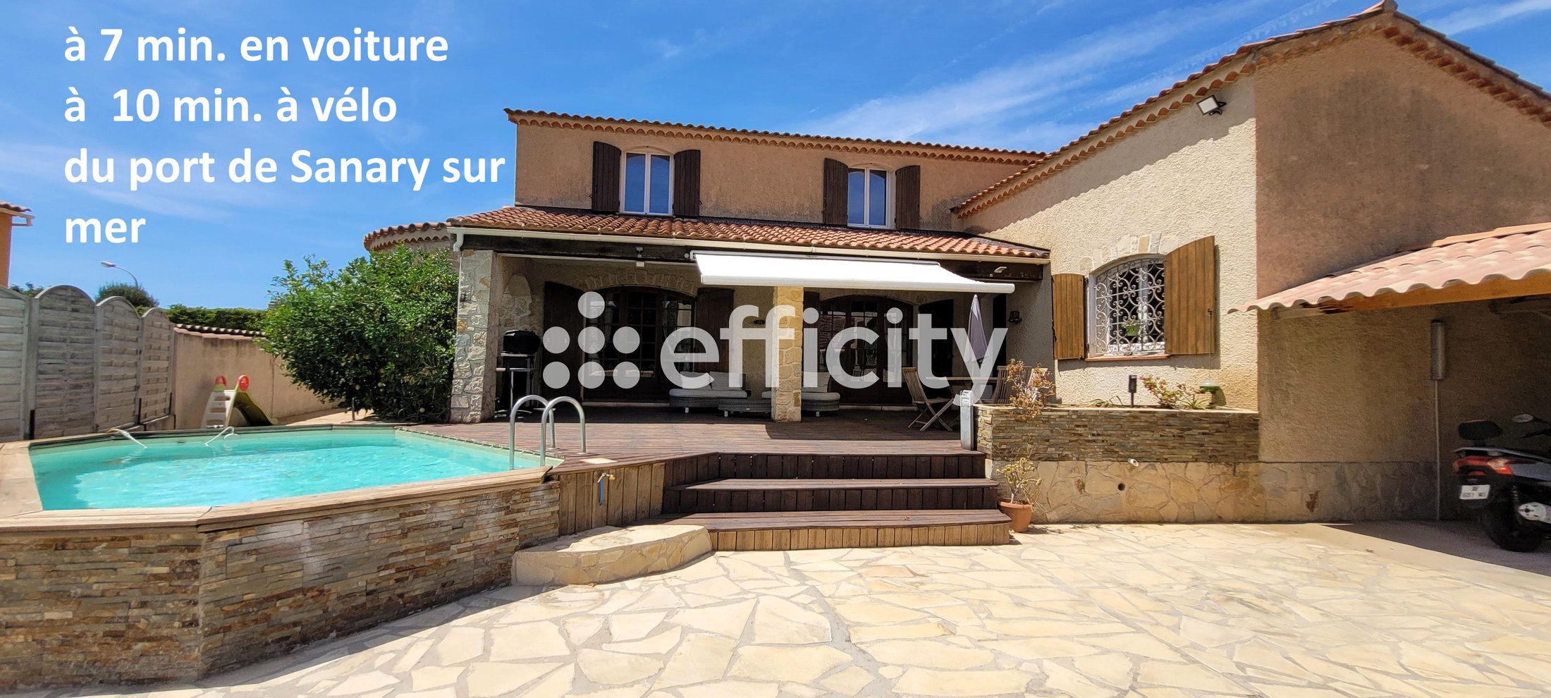 maison 6 pièces - 185,0m2 à Sanary-sur-Mer (83110)