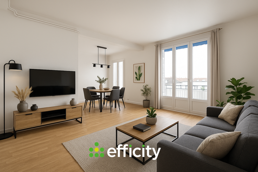 appartement 4 pièces - 74m2 à Villeurbanne (69100)