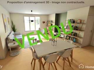appartement 4 pièces - 97m2 à Villeurbanne (69100)