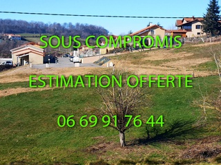 terrain  - 1409m2 à Saint-Laurent-de-Chamousset (69930)