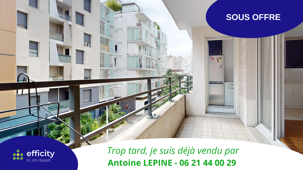 appartement 3 pièces - 69m2 à Lyon (69003)
