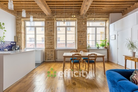 appartement 3 pièces - 90m2 à Lyon (69001)