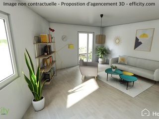 appartement 3 pièces - 69m2 à Villeurbanne (69100)