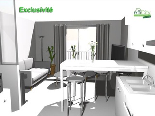 appartement 2 pièces - 50m2 à Tours (37000)