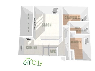 appartement 3 pièces - 71m2 à Vaulx-en-Velin (69120)