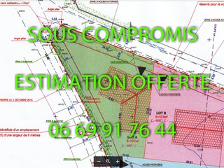 terrain  - 537m2 à Saint-Laurent-de-Chamousset (69930)