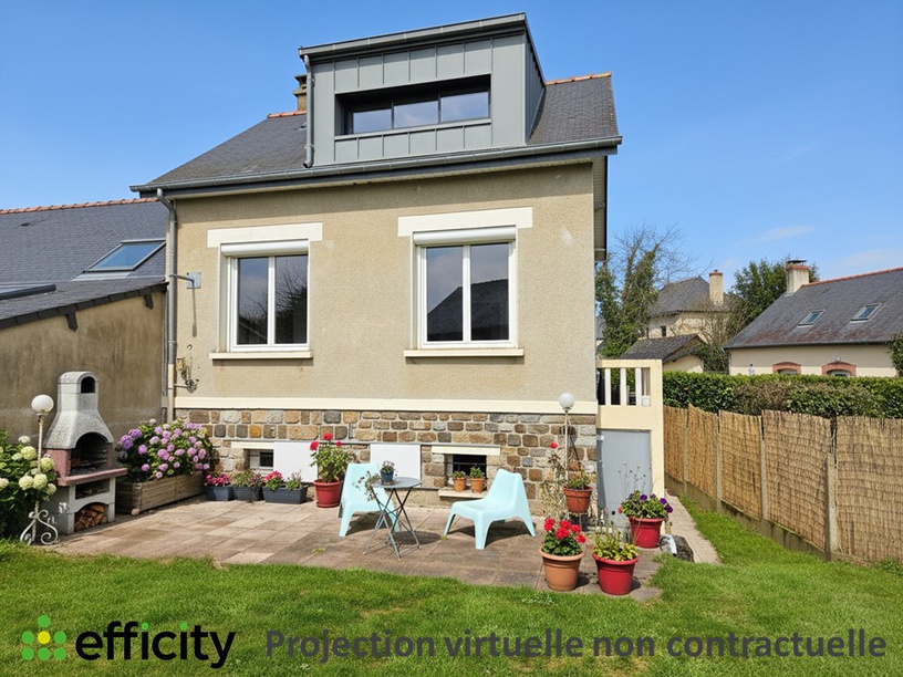 Achat immobilier Maison 3 pièces  72m2 à La Chapelle-des-Fougeretz (35520) - Photo n°13