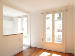 appartement 2 pièces - 33m2 à Paris (75020)