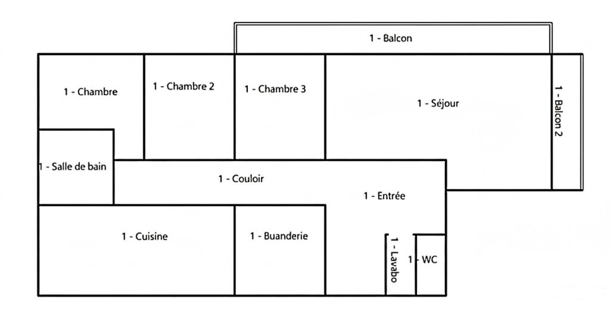Achat immobilier Appartement 4 pièces  95m2 à Nantes (44000) - Photo n°10