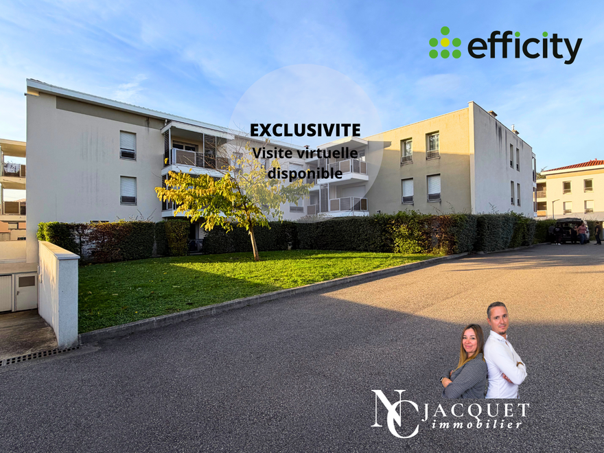 appartement 3 pièces - 58,72m2 à Rillieux-la-Pape (69140)