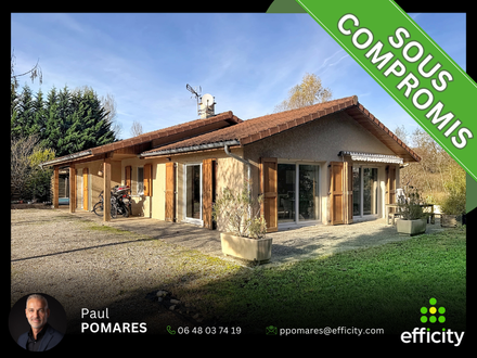 maison 5 pièces - 120m2 à Saint-Quentin-sur-Isère (38210)