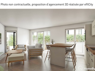 appartement 3 pièces - 64m2 à Lyon (69007)