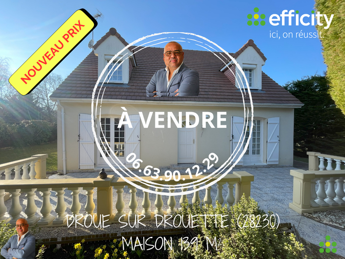 maison 6 pièces - 139m2 à Droue-sur-Drouette (28230)