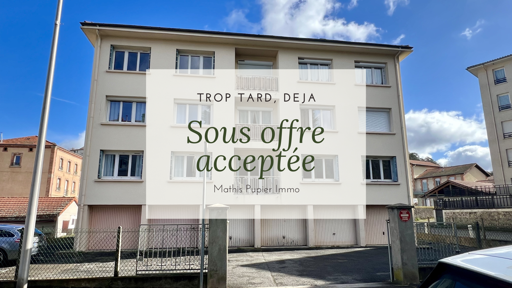 Achat immobilier Appartement 3 pièces  70m2 à Unieux (42240) - Photo n°1