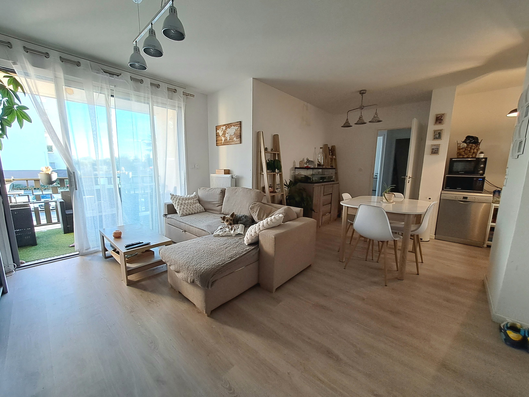 appartement 3 pièces - 62m2 à Tours (37100)