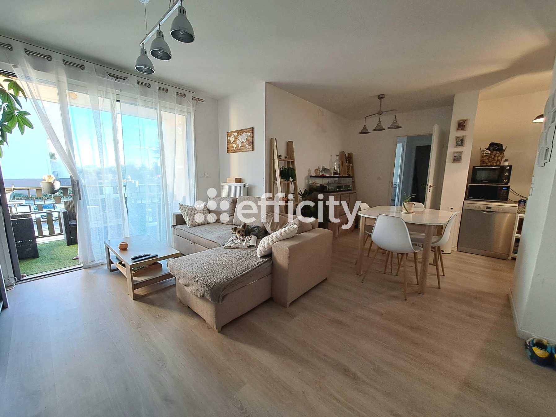 appartement 3 pièces - 62m2 à Tours (37100)
