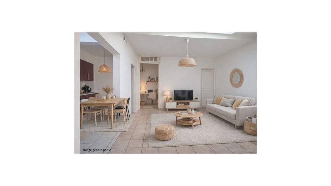 maison 3 pièces - 52m2 à Bègles (33130)