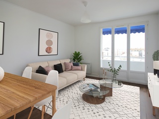 appartement 3 pièces - 53m2 à Villeurbanne (69100)