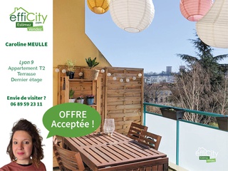 appartement 2 pièces - 44m2 à Lyon (69009)