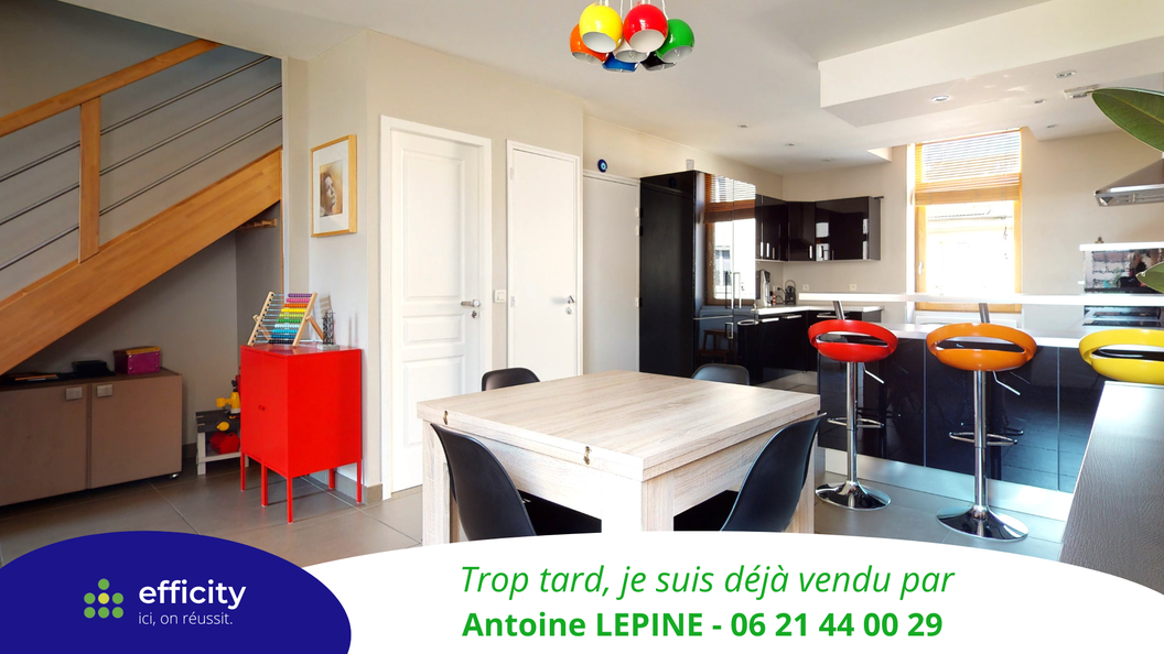 appartement 3 pièces - 79m2 à Lyon (69007)