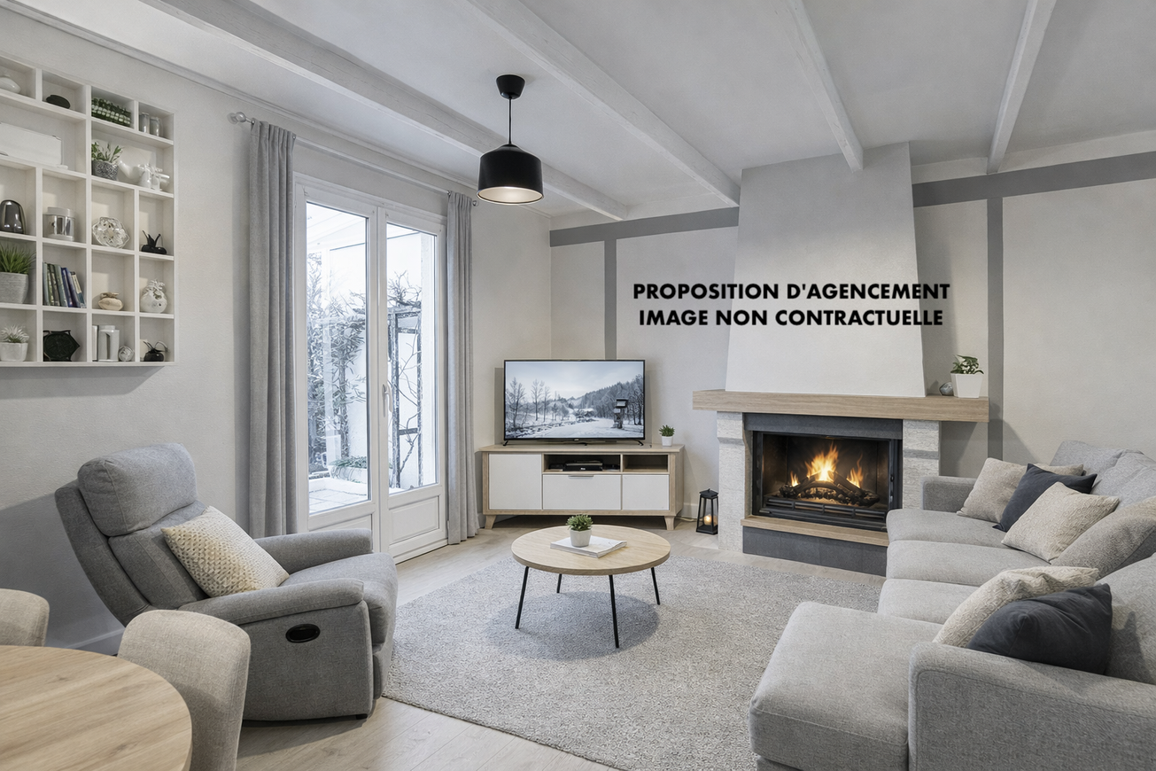 Achat immobilier Maison 4 pièces  93m2 à Chasse-sur-Rhône (38670) - Photo n°6