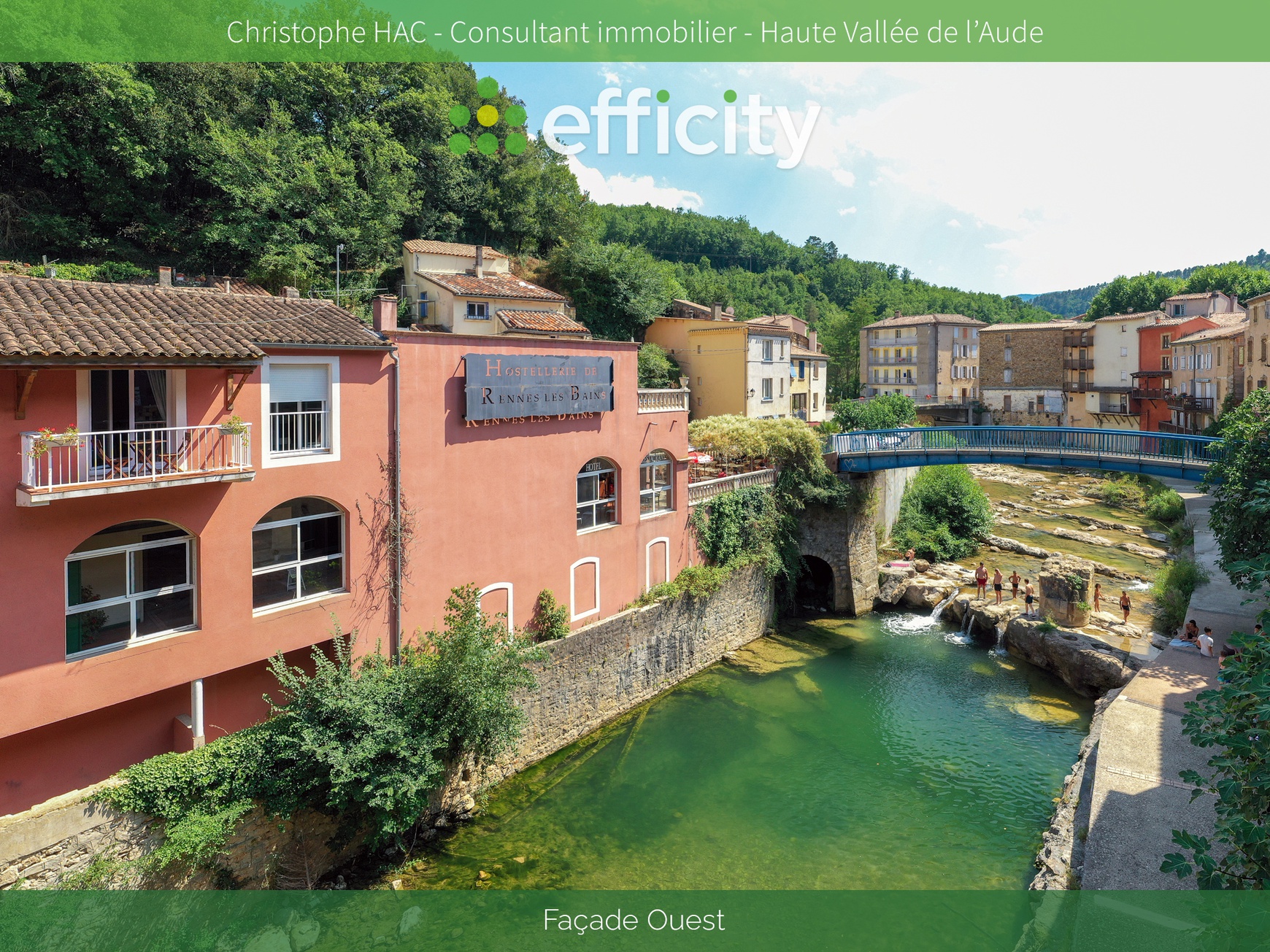 Achat immobilier Maison 13 pièces  670m2 à Rennes-les-Bains (11190) - Photo n°1