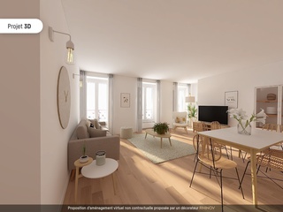 appartement 2 pièces - 55m2 à Paris (75008)