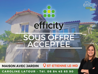 maison 4 pièces - 76m2 à Saint-Étienne-le-Molard (42130)