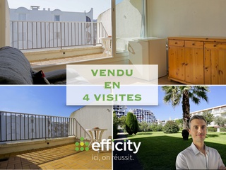 appartement 1 pièces - 21m2 à La Grande-Motte (34280)