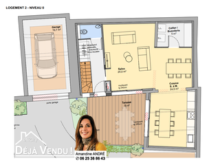 appartement 4 pièces - 106m2 à Genay (69730)