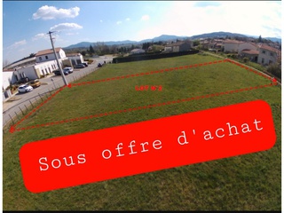 terrain  - 1080m2 à Quintenas (07290)