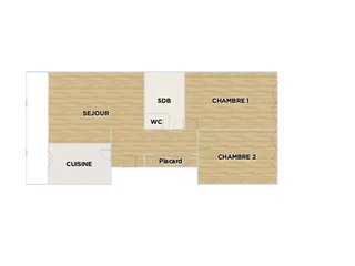 appartement 3 pièces - 65m2 à Ris-Orangis (91130)