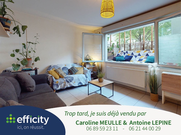 appartement 3 pièces - 65m2 à Lyon (69007)