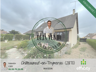 maison 3 pièces - 84m2 à Châteauneuf-en-Thymerais (28170)