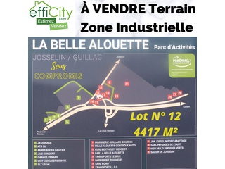 terrain  - 4417m2 à Josselin (56120)