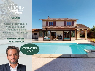 maison 5 pièces - 155m2 à Grenay (38540)