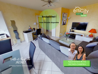 appartement 2 pièces - 46m2 à Décines-Charpieu (69150)