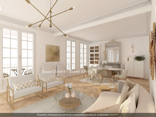appartement 4 pièces - 130m2 à Paris (75007)