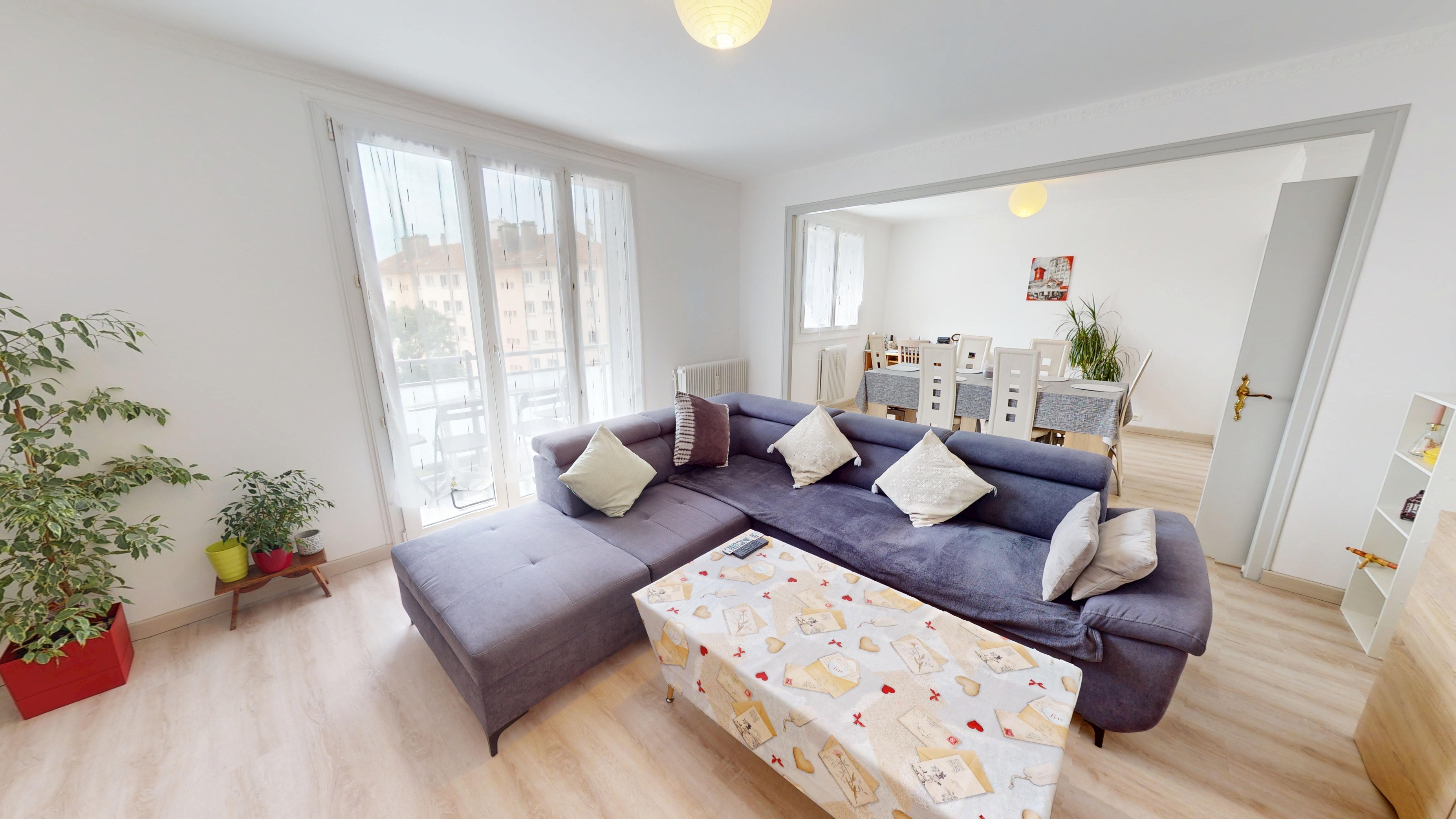 appartement 5 pièces - 93m2 à Besançon (25000)