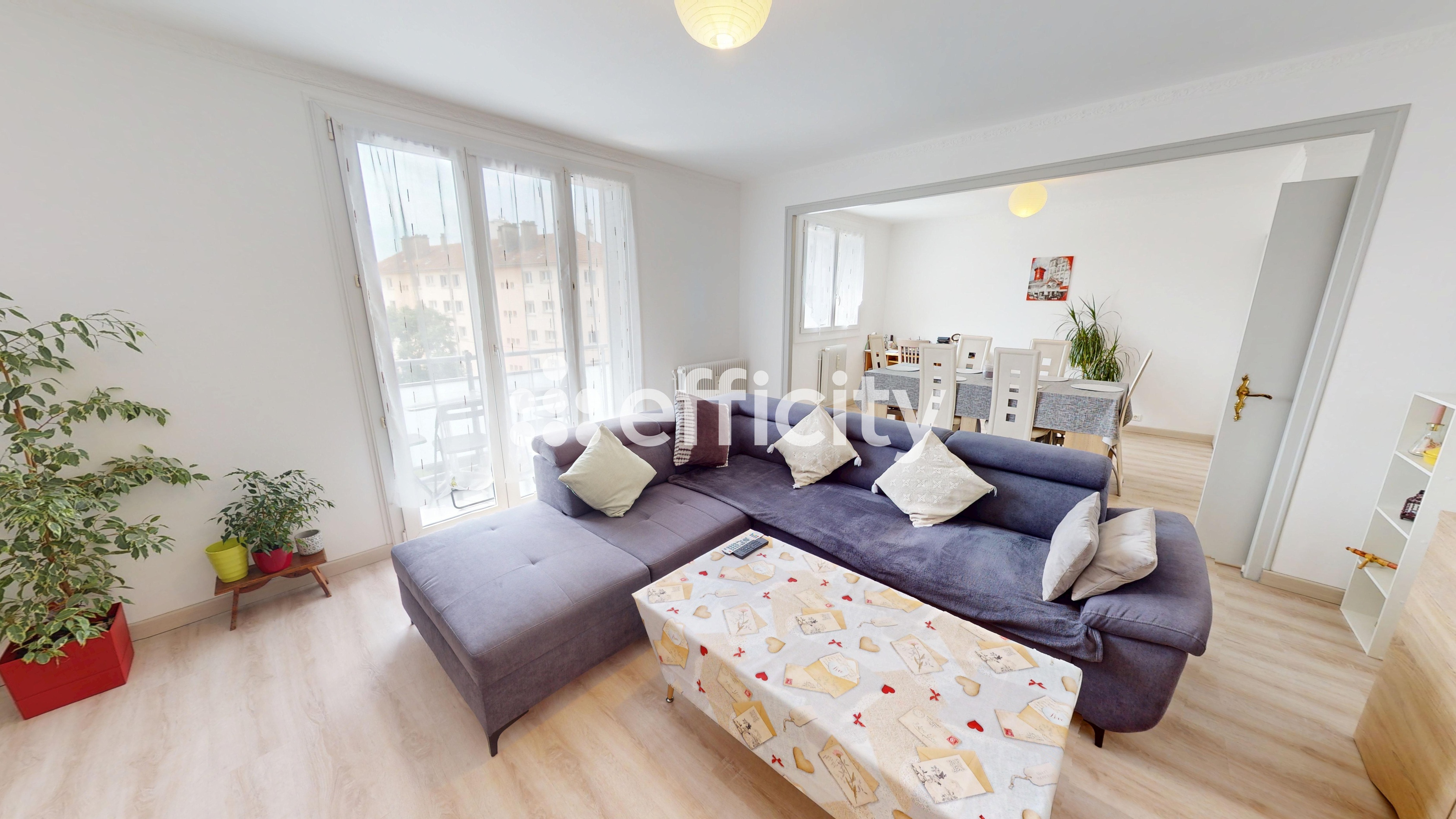 appartement 5 pièces - 93m2 à Besançon (25000)