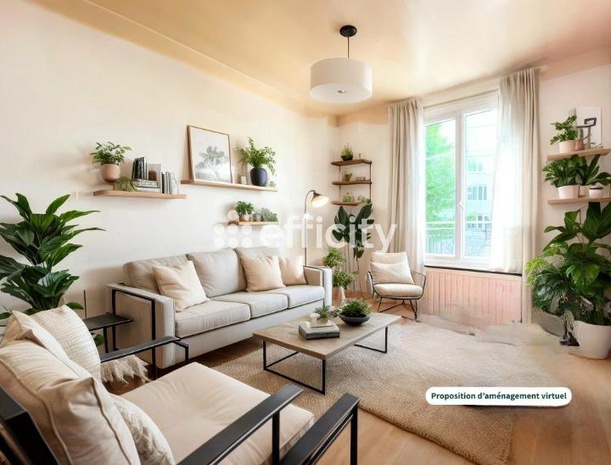 Achat immobilier Appartement 2 pièces  40m2 à Ivry-sur-Seine (94200) - Photo n°1