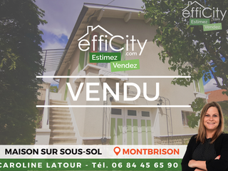 maison 3 pièces - 62m2 à Montbrison (42600)