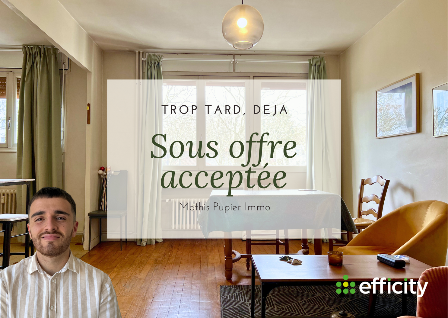 Achat immobilier Appartement 3 pièces  60m2 à Saint-Étienne (42100) - Photo n°1