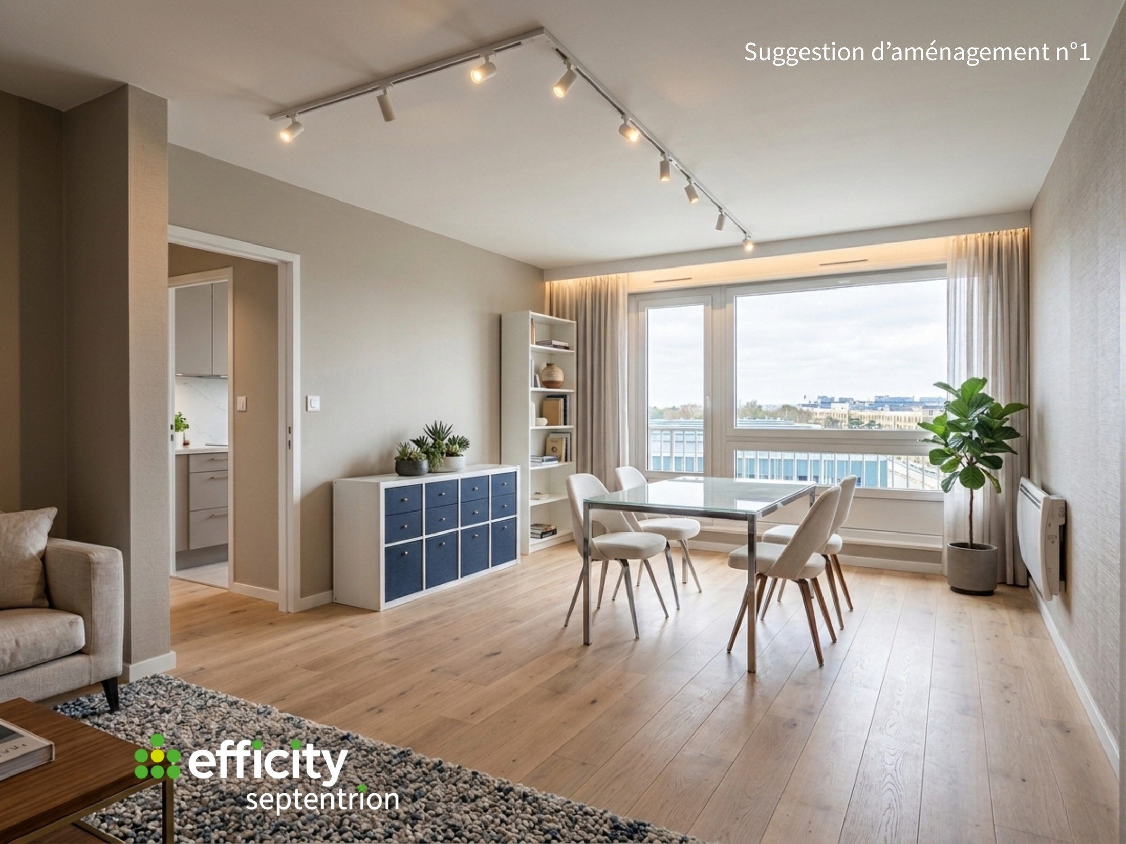 appartement 2 pièces - 50,0m2 à Loos (59120)