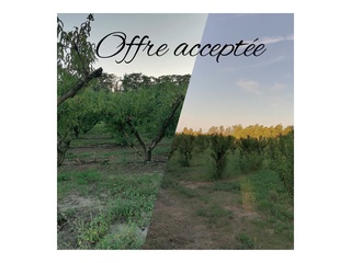 terrain  - 884m2 à Rognonas (13870)