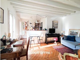 appartement 2 pièces - 37m2 à Paris (75009)