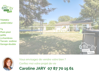 maison 4 pièces - 90m2 à Tignieu-Jameyzieu (38230)