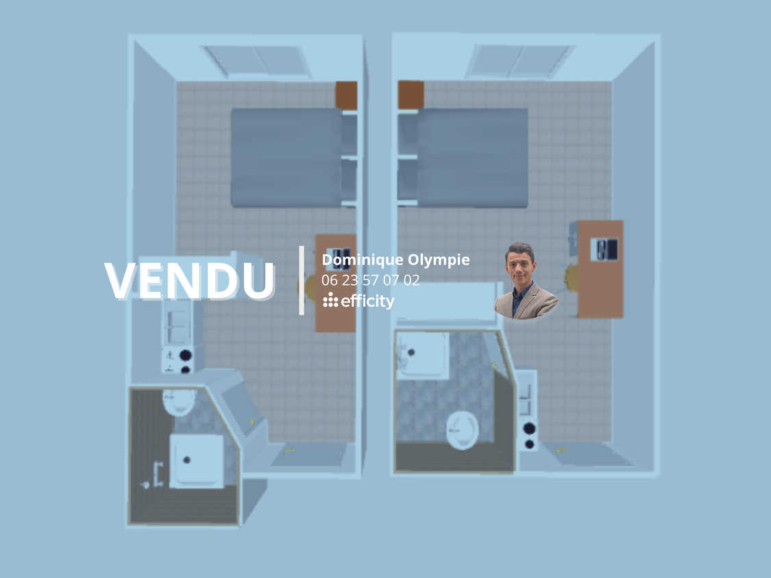 appartement 2 pièces - 35m2 à Le Mans (72100)